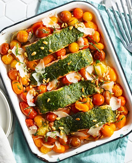 Pesto Salmon