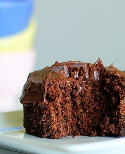 Microwave chocolate cake