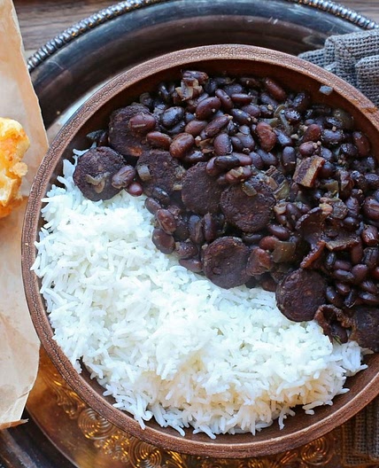Instant Pot Feijoada (Brazilian Beans & Rice)