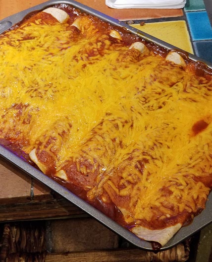 Easy Budget Enchiladas