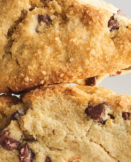 Easy Chocolate Chip Scones