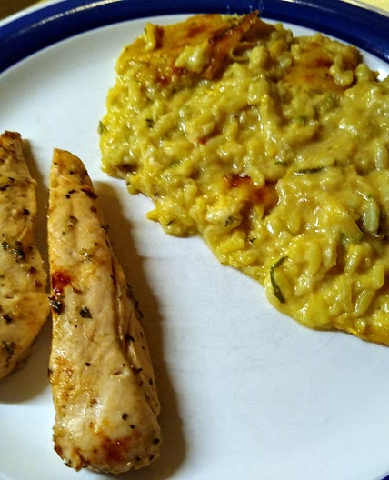 Cheesy Zucchini Rice Bake