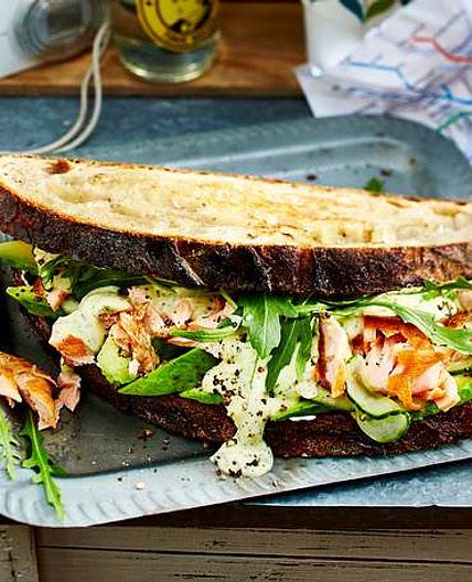 Lachs Sandwich