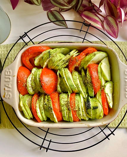 Tian de tomates et courgettes 🍅
