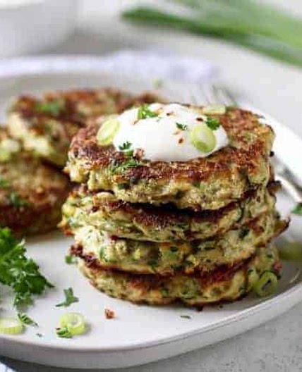 Savory Zucchini Fritters
