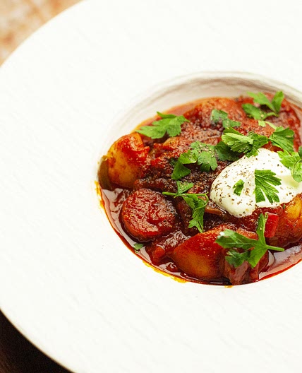 Slow Cooker Smokey Bonfire Chorizo Stew