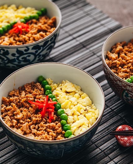 Soboro Don (Ground Chicken Bowl)