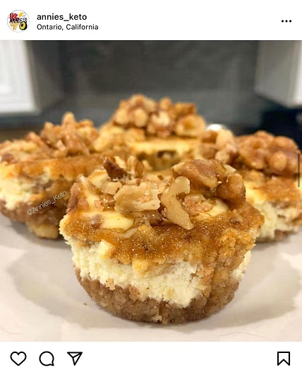 Carrot cheesecake muffins