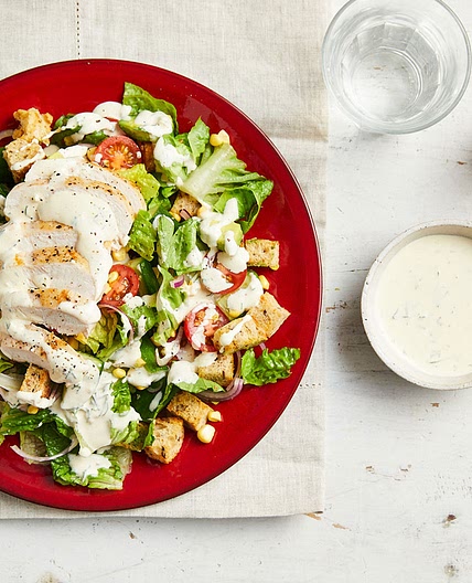 Chicken ranch salad