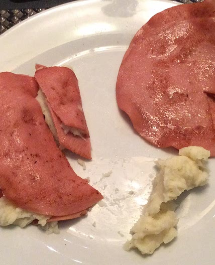 Baloney et patates pilées 