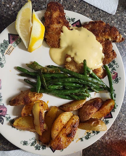 Golden Chicken Schnitzel