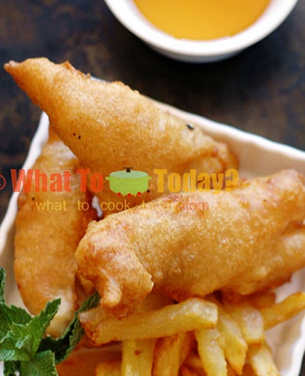 Bobby Flay’s Throwdown Beer Battered Fish and Chips