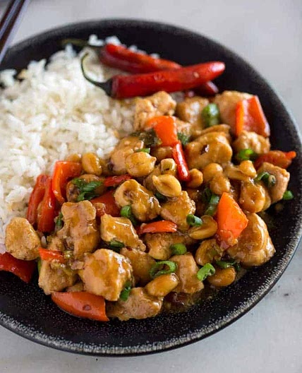 Restaurant Style Kung Pao Chicken