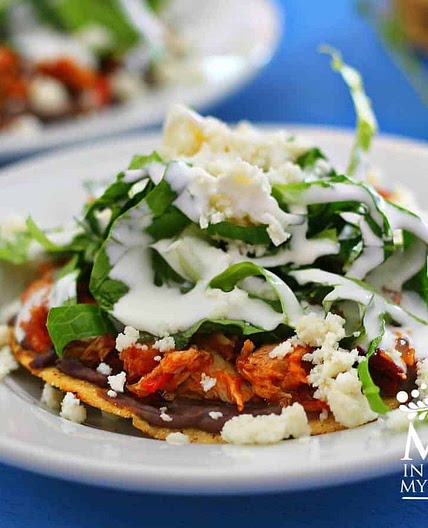 Mexican Chipotle Tuna Tostadas