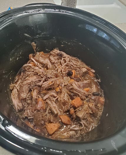 Cherry Pot Roast with Sweet Potatoes