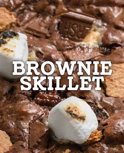 Brownie Skillet Dessert Cookout