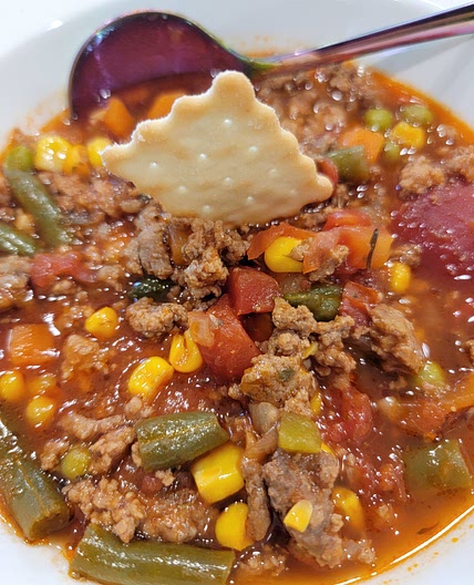 INSTA-POT Spicy Beef n' Vegetable Stew