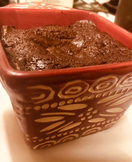 Low-Carb Chocolate Ramekin Cake