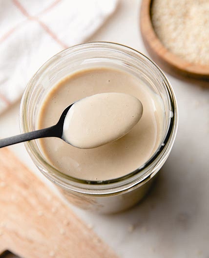 Lemony Tahini Salad Dressing