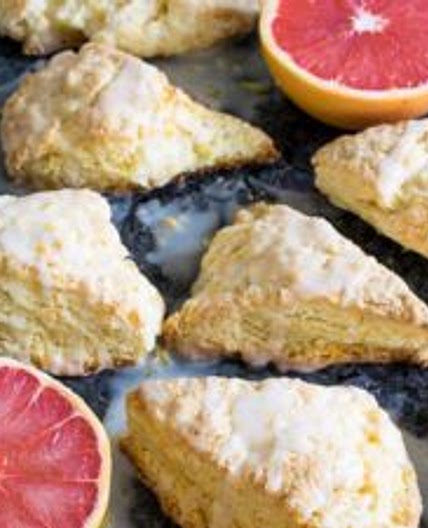 Grapefruit Scones