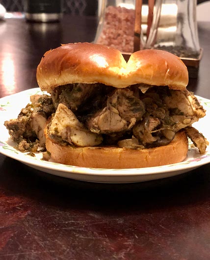 Jerk Chicken Sandwiches