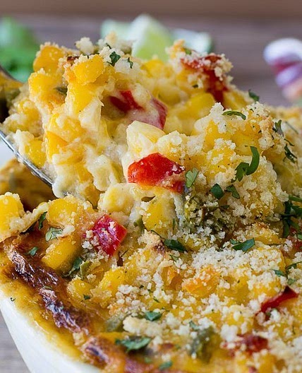 Creamy Fiesta Corn Casserole
