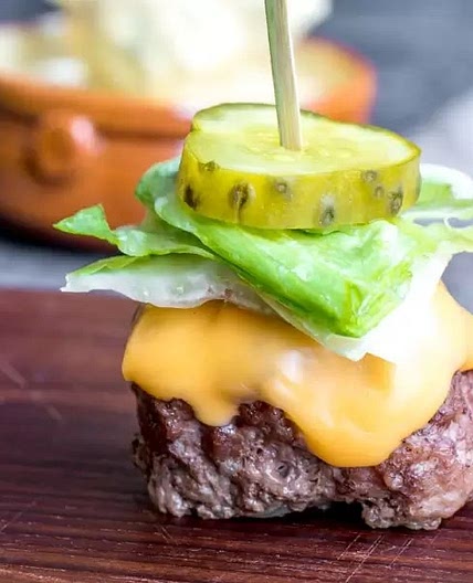 Low Carb Big Mac Bites