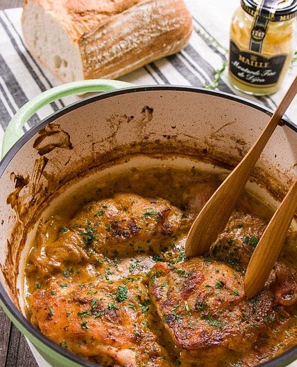 Poulet à la Moutarde
