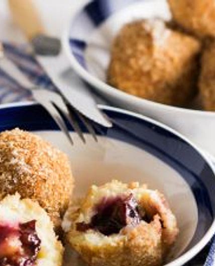 Knedle: Balkan Plum Dumplings
