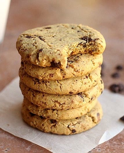 Chickpea Chocolate Chip Cookies (Vegan)