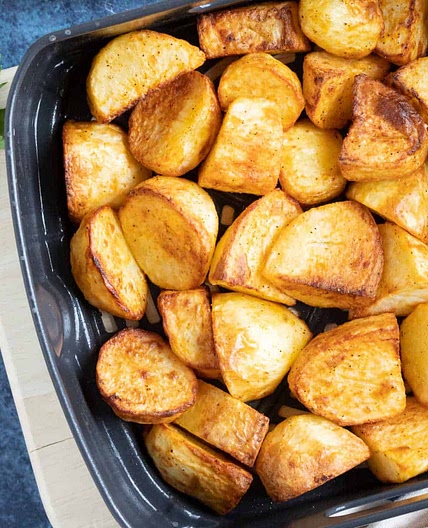 Quick Air Fryer Roast Potatoes