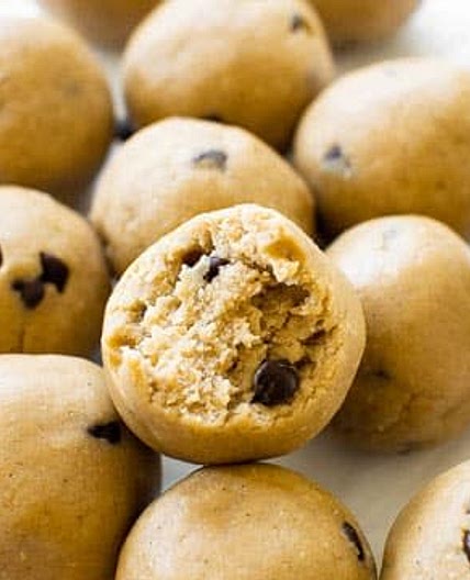 Chocolate Peanut Butter Protein Cookie Balls