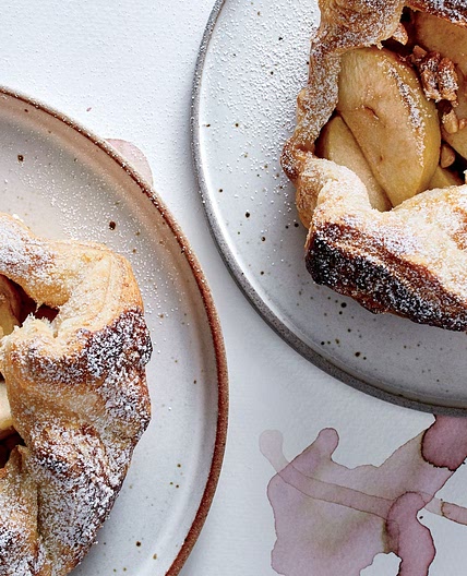 Apple and Nut-Butter Puff Pastry Tarts Recipe