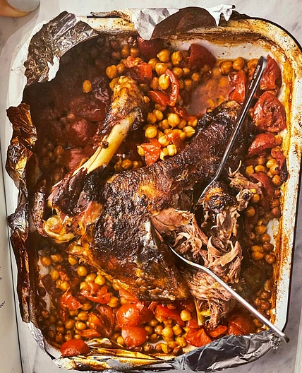 Tender lamb shoulder 