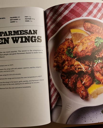 Garlic and Ginger Parmesan Chicken Wings