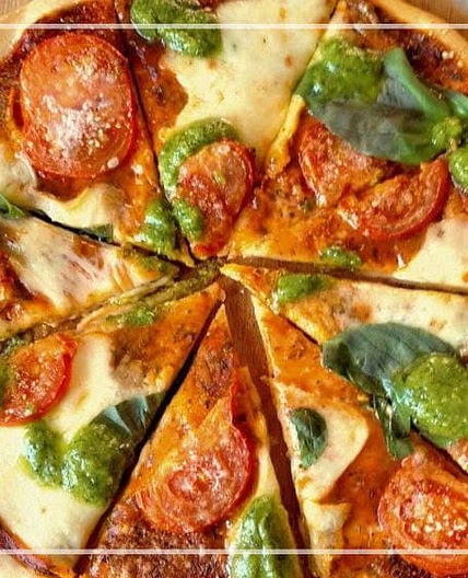 pizza caprese