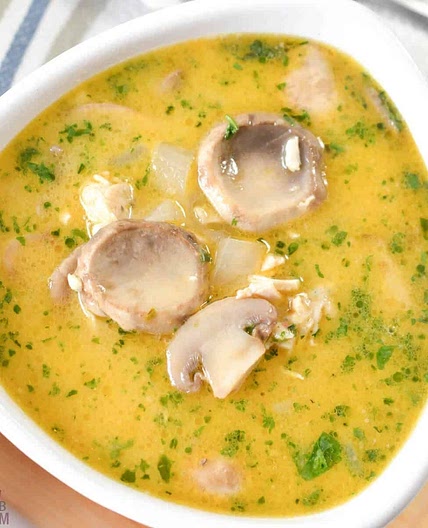 Keto Thai Coconut Soup