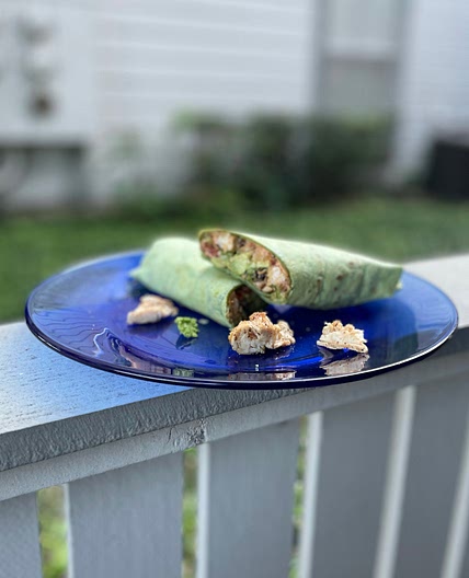 California Club Chicken Wraps
