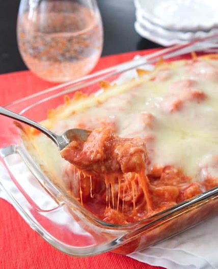 Grilled Cheese & Tomato Soup Bake