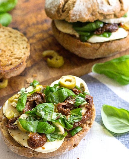 NOTMYRECIPE "The Runner's Sandwich (Mediterranean style)"