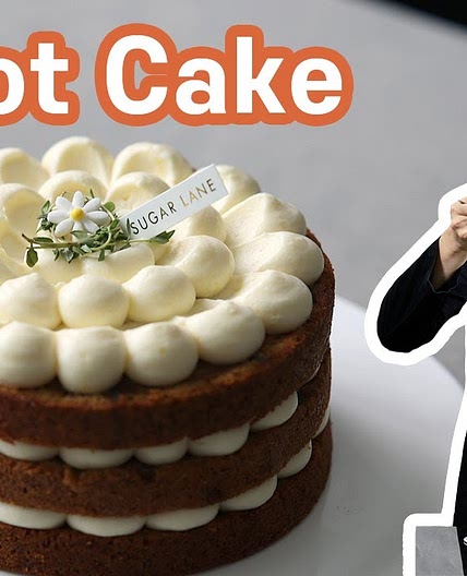 Mother-of-all Carrot Cakes | Moist cake sheet & balanced cream cheese frosting
