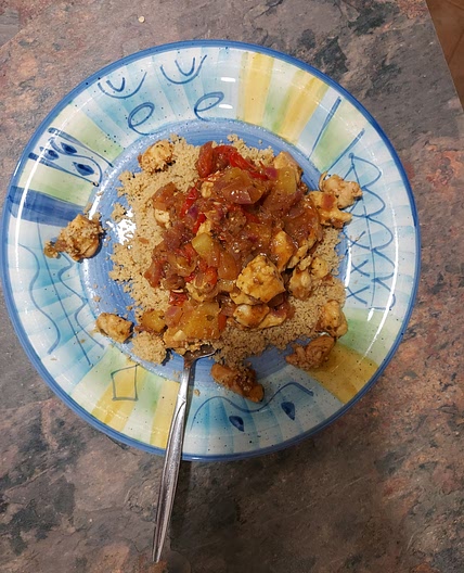 Sweet and Sour Chicken with Rice