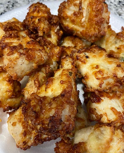 Parmesan Crusted Air Fryer Chicken Strips