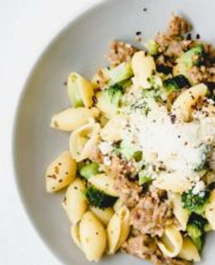 Orecchiette with Sausage and Broccoli (30 Minutes)