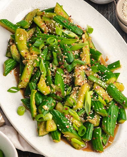 Asian Smashed Cucumber Salad