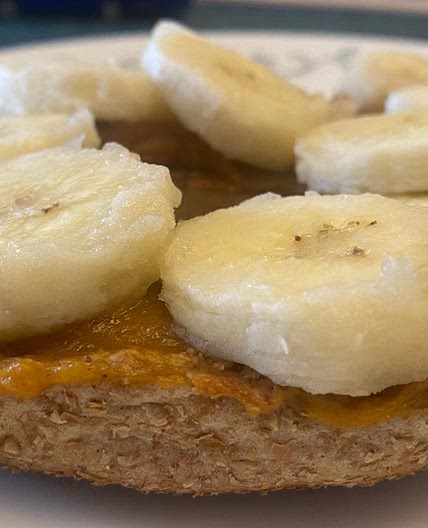 Peanut Butter and Pumpkin Sandwich