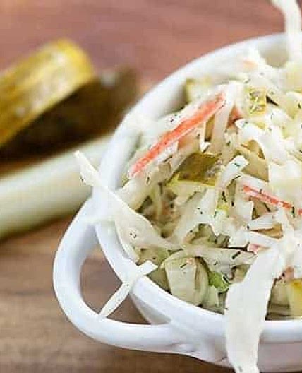 Dill Pickle Slaw