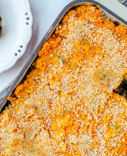 Vegan Sweet Potato Shepherd’s Pie
