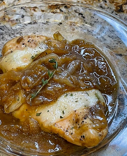 Keto French Onion Chicken