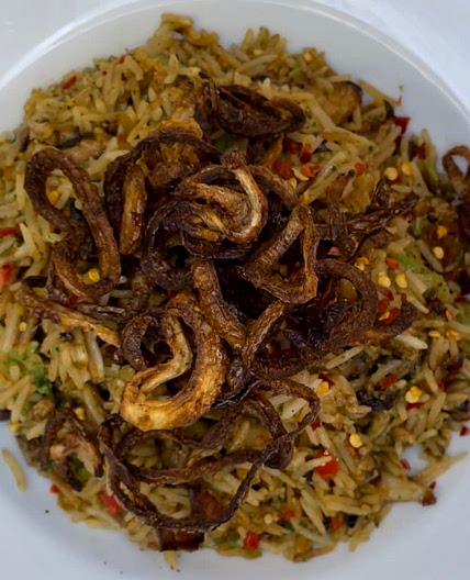 Vegan Egg Fried Rice
